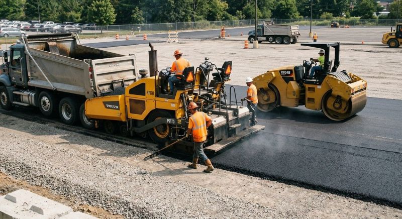 Asphalt Lot Paving in Savannah, GA