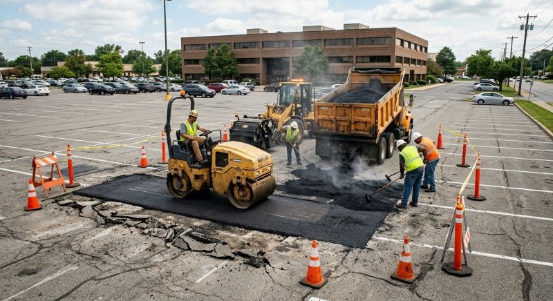 Commercial Asphalt Repair in Savannah, GA
