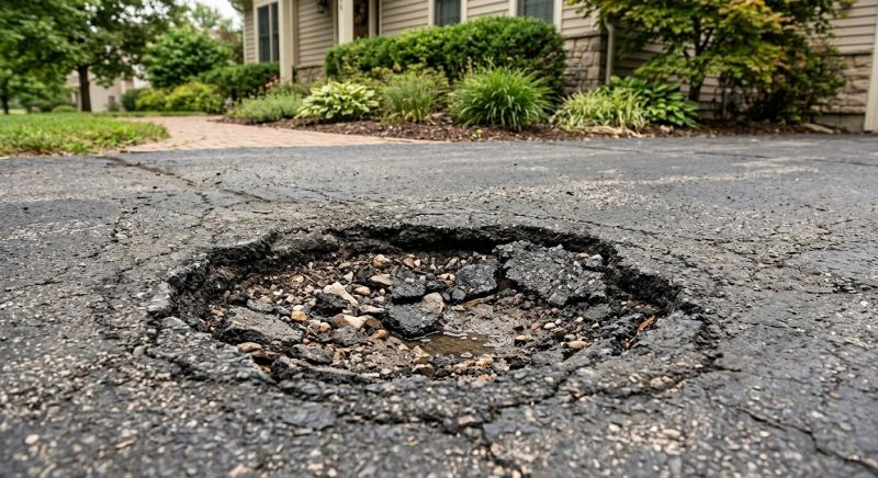 Asphalt Pothole Filling in Los Angeles, CA