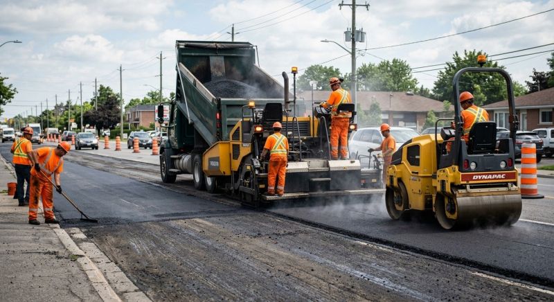 Asphalt Road Installation in Savannah, GA