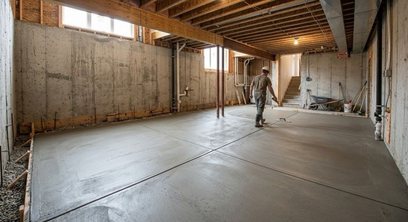 Basement Concrete Pouring in Charleston, SC