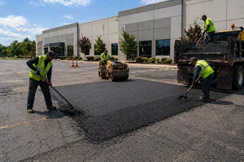 Church Parking Lot Repair in Bluffton, SC