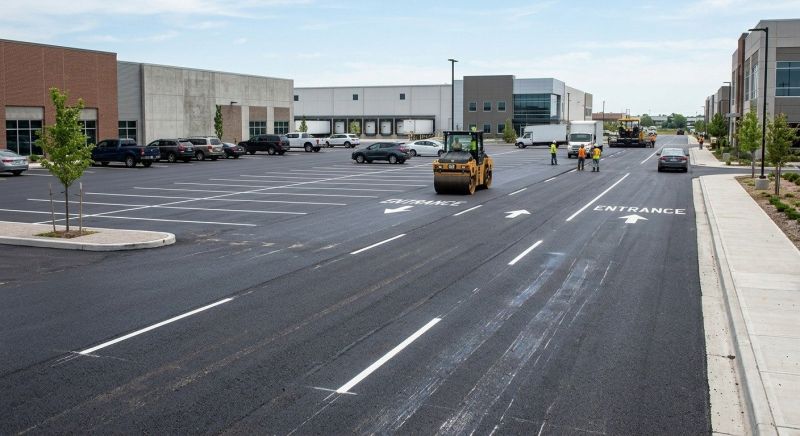 Commercial Asphalt Resurfacing in Los Angeles, CA