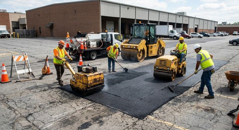Commercial Pavement Repair in Little Rock, AR