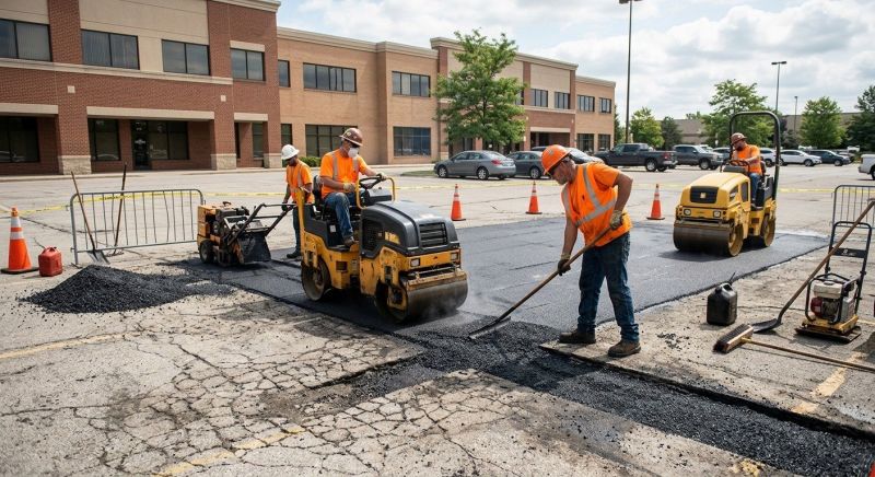 Commercial Pavement Repair in Savannah, GA