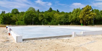 Commercial Slab Installation in Franklin, TN