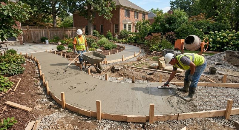 Concrete Sidewalk Construction in Salt Lake City, UT