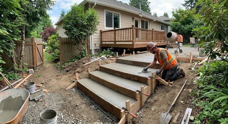 Concrete Stairs Installation in Salt Lake City, UT