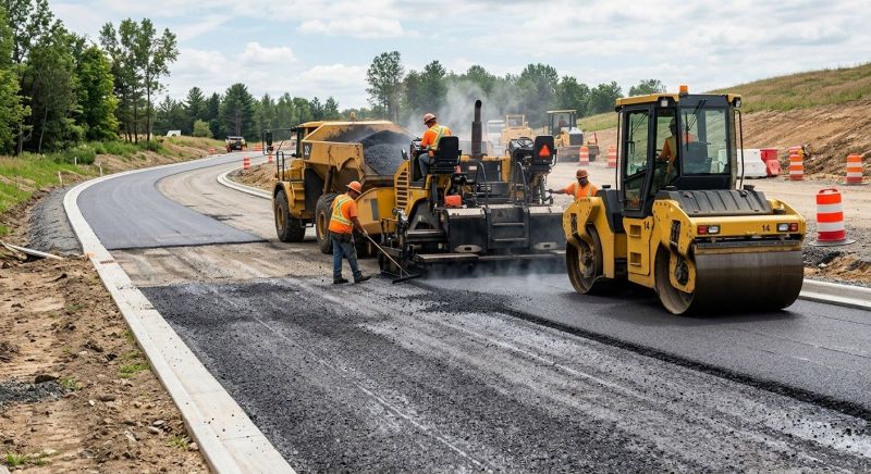 Industrial Asphalt Paving in Orange County, CA