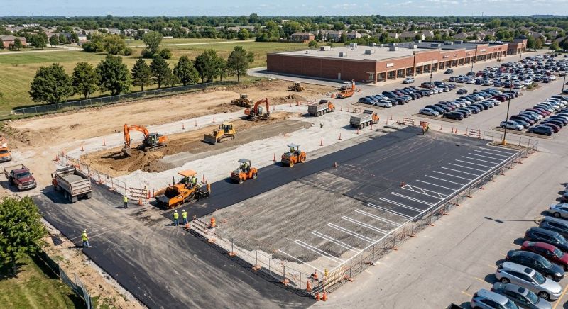 Parking Lot Expansion in Orange County, CA