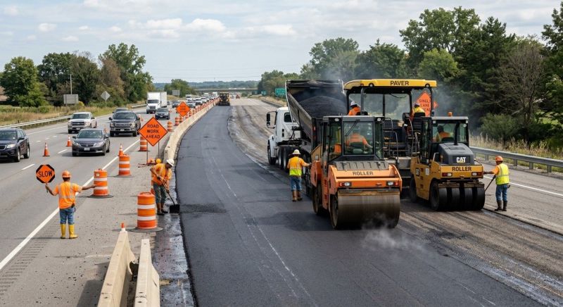 Road Resurfacing in Savannah, GA