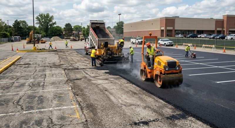 Road Resurfacing in Little Rock, AR