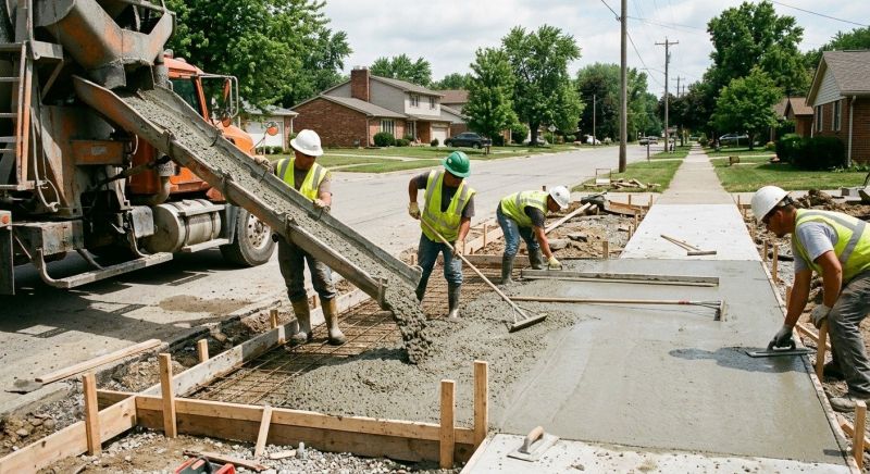 Sidewalk Construction in Fort Collins, CO